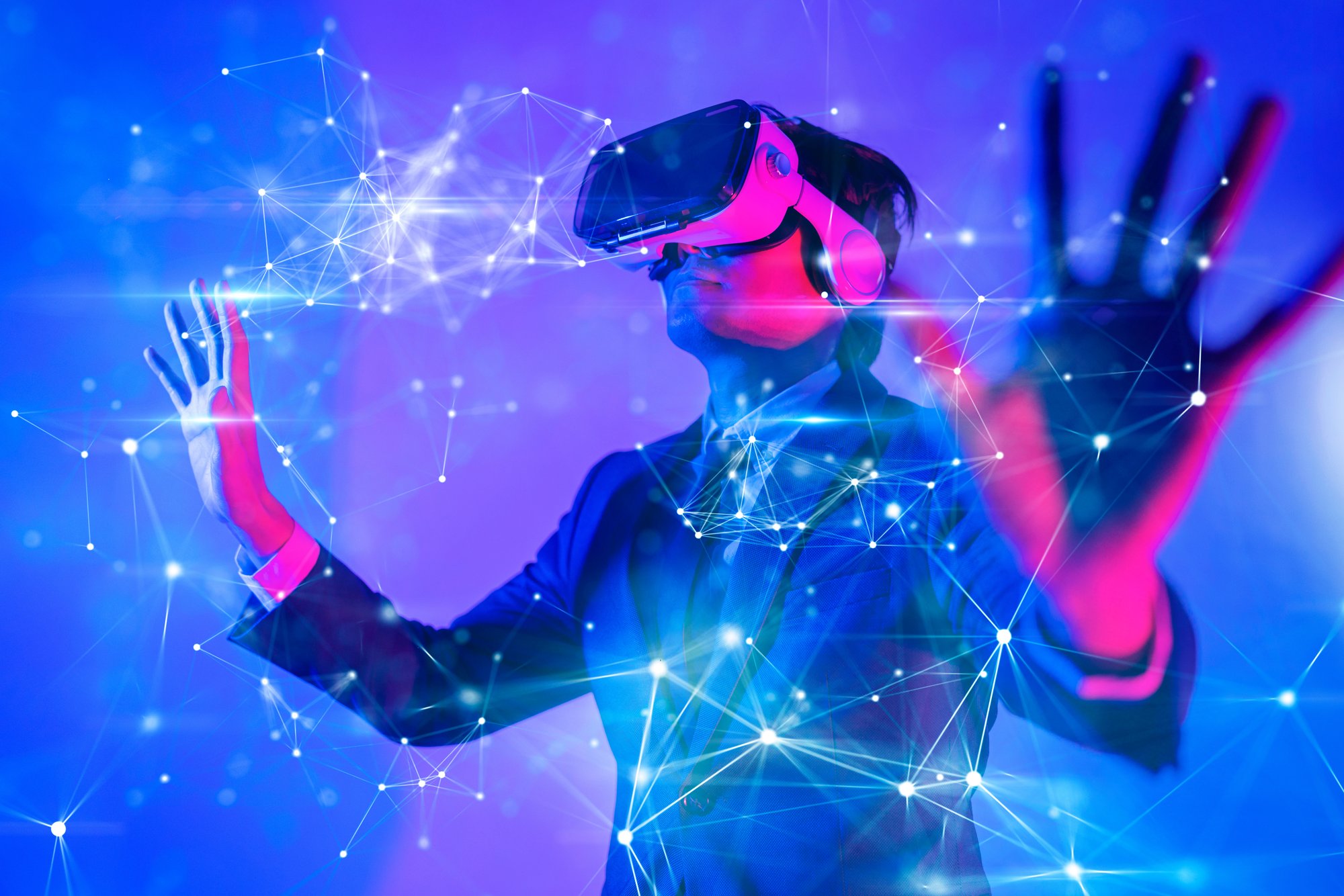 the metaverse through VR the metaverse through VR